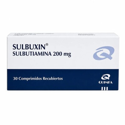 Sulbuxin 200 Mg. 30 Comp. Sulbuxin 200 Mg. 30 Comp.