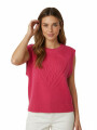 Chaleco Isoese Fucsia