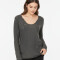 Remera Loryth Gris Oscuro