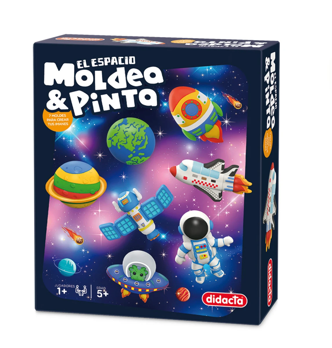 Juego Infantil Moldea y Pinta Espacio 