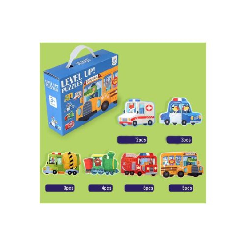 Puzzle Animales y Vehiculos Puzzle Animales Y Vehiculos