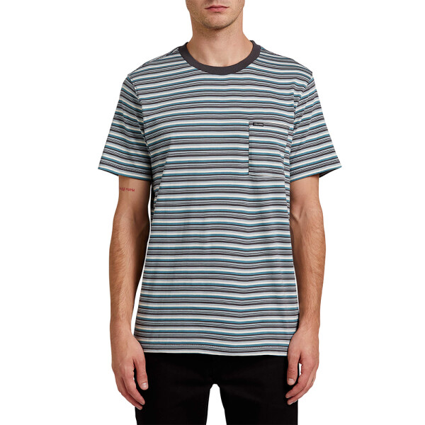 Remera Volcom Cornett Crew Gris