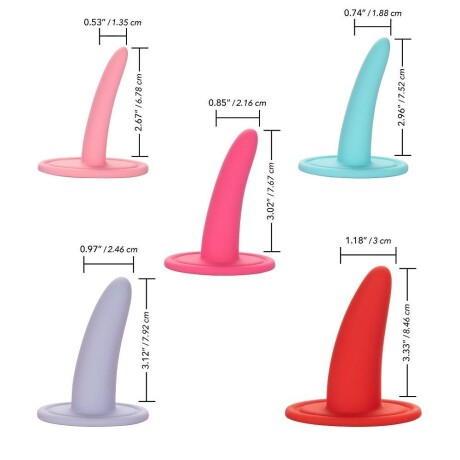 She-ology Dilatadores Vaginales Set x 5 She-ology Dilatadores Vaginales Set x 5