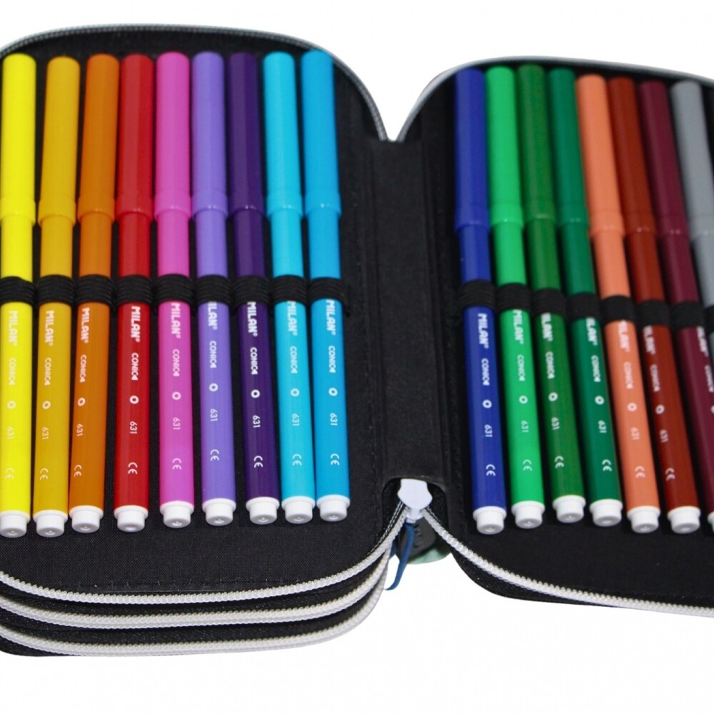 CARTUCHERA MILAN 3 PISOS COMPLETA DE UTILES ALIENS TOWER CARTUCHERA MILAN 3 PISOS COMPLETA DE UTILES ALIENS TOWER