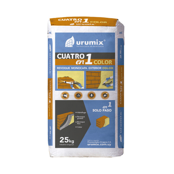 URUMIX 4 en 1 PROYECTABLE GRIS 25kg. Urumix 4 En 1 Proyectable Gris 25kg.