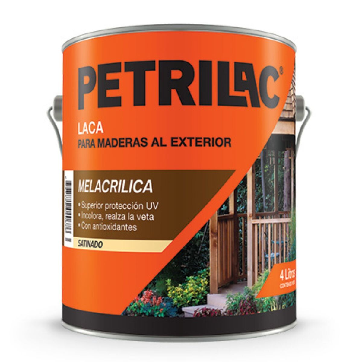 LACA P/MADERA MELACRÍLICA EXT/INT BRILLANTE PETRILAC - 0.5lt 