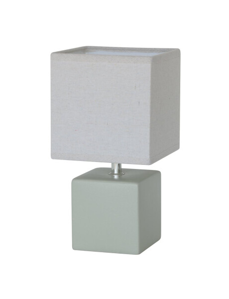 LAMPARA DE MESA CERAMICA D15x30CM GRIS LAMPARA DE MESA CERAMICA D15x30CM GRIS