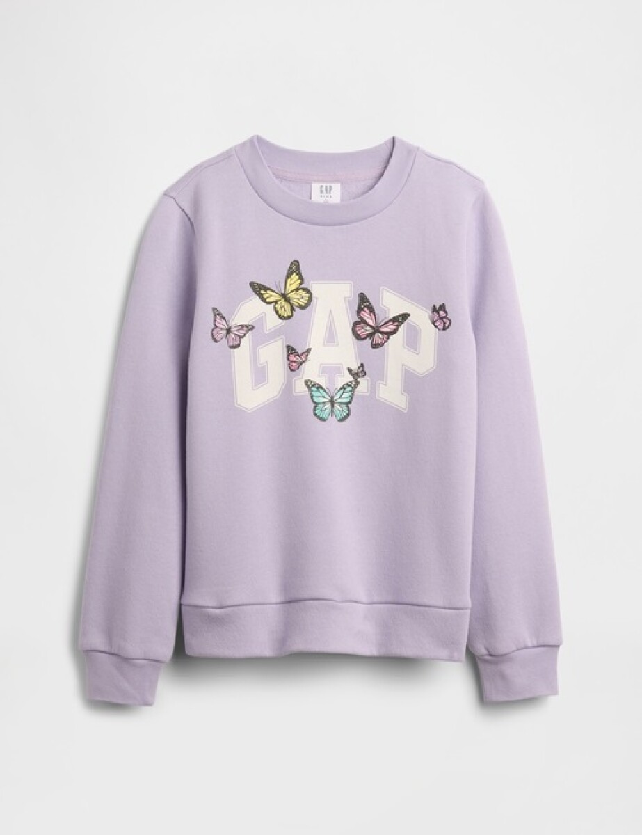 Buzo Deportivo Logo Gap Niña - Orchid 