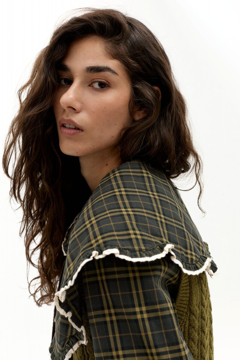 Camisa Aurelia en Algodón Pine Tree Checks