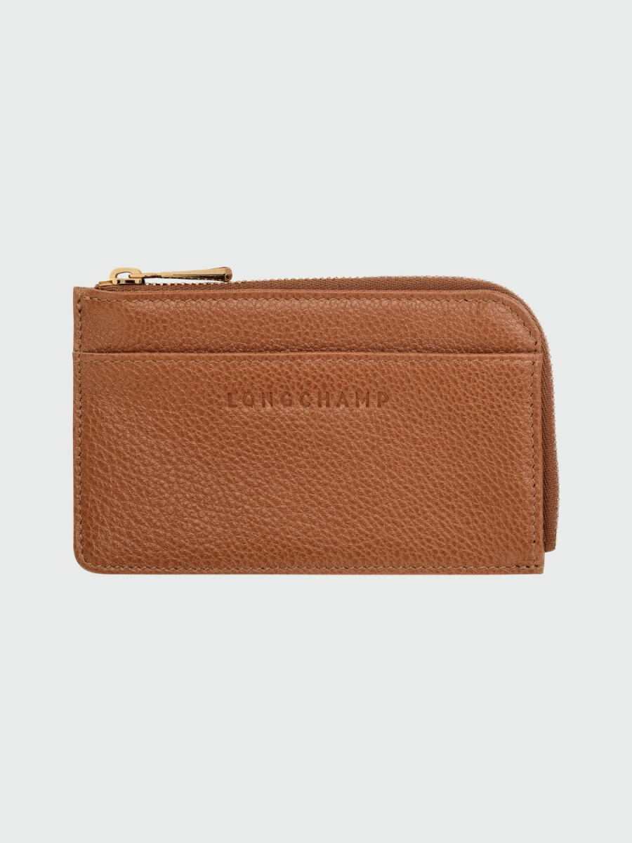 Longchamp - Tarjetero de cuero, Le Foulonné - 0 