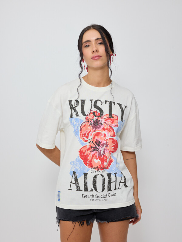 T-SHIRT ELAIA RUSTY Crudo