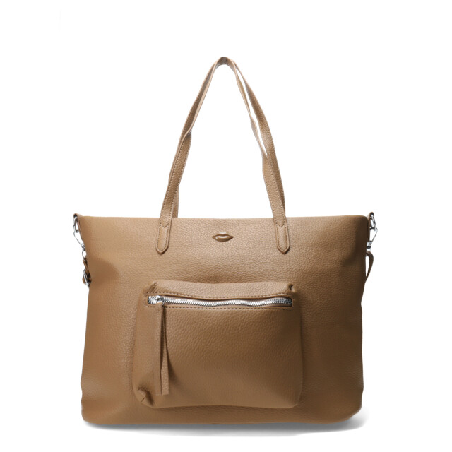 Cartera Las Oreiro Marrón Camel