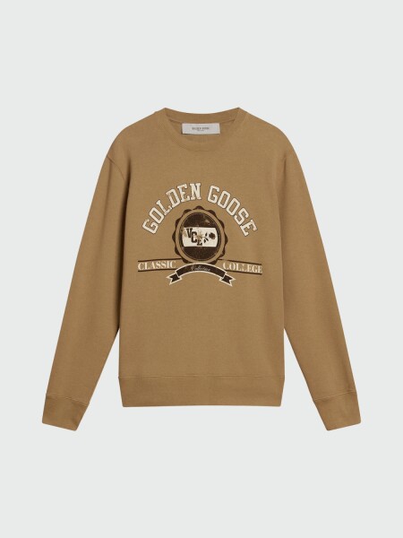 GOLDEN GOOSE - Buzo de algodón con estampado Alta Automática