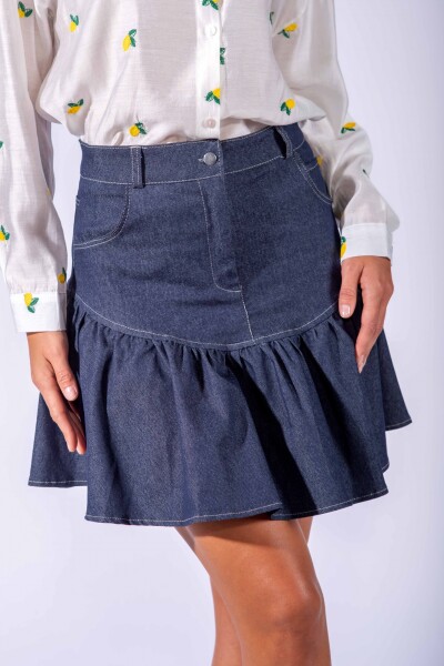 Falda Bluesy Jean