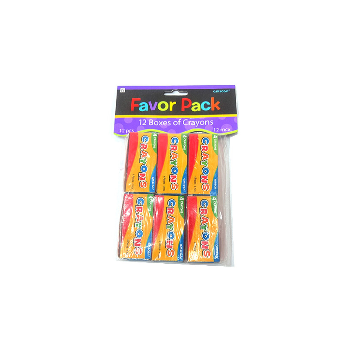 Crayolas no tóxicas x12 cajitas con 4 unidades c/u - Crayolas No Tóxicas X12 Cajitas Con 4 Unidades C/u 