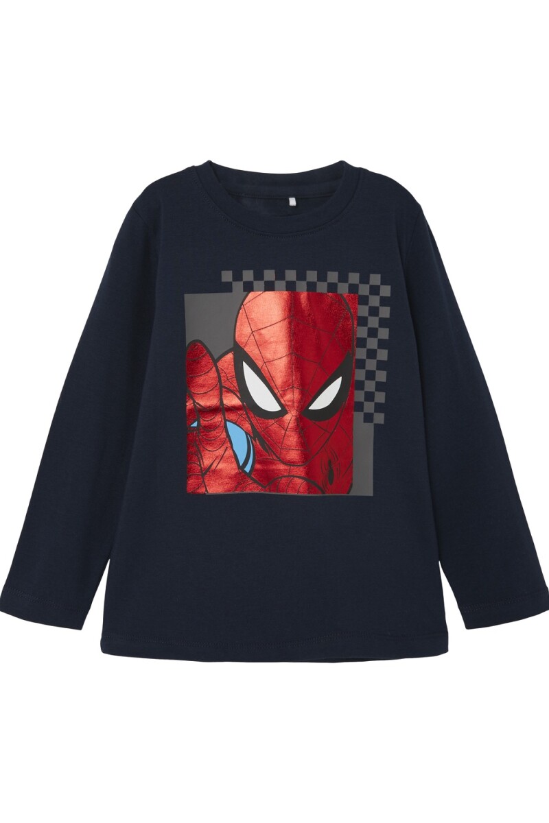 Camiseta Spider Man Manga Larga Titan