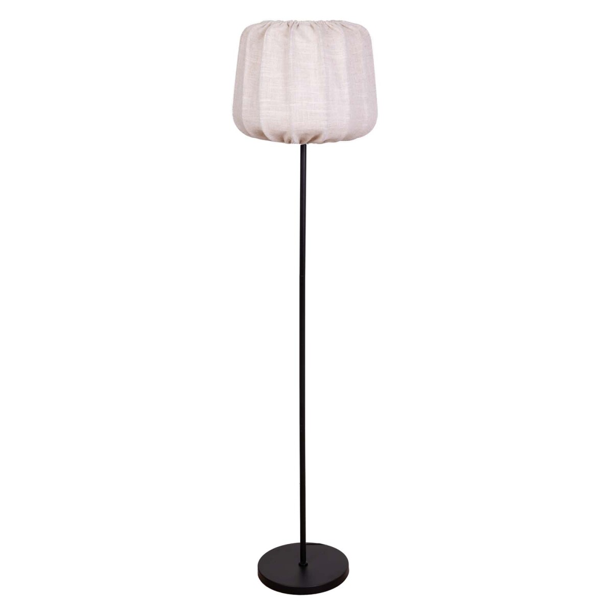 LÁMPARA DE PIE - METAL NATURAL-BEIGE LF95590 