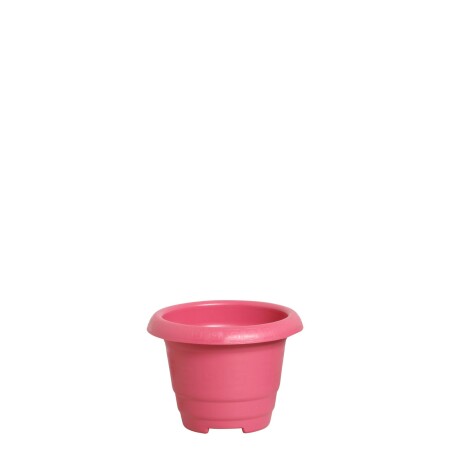 MACETA REDONDA "PLASMONT" 650 ML COLOR ROSA