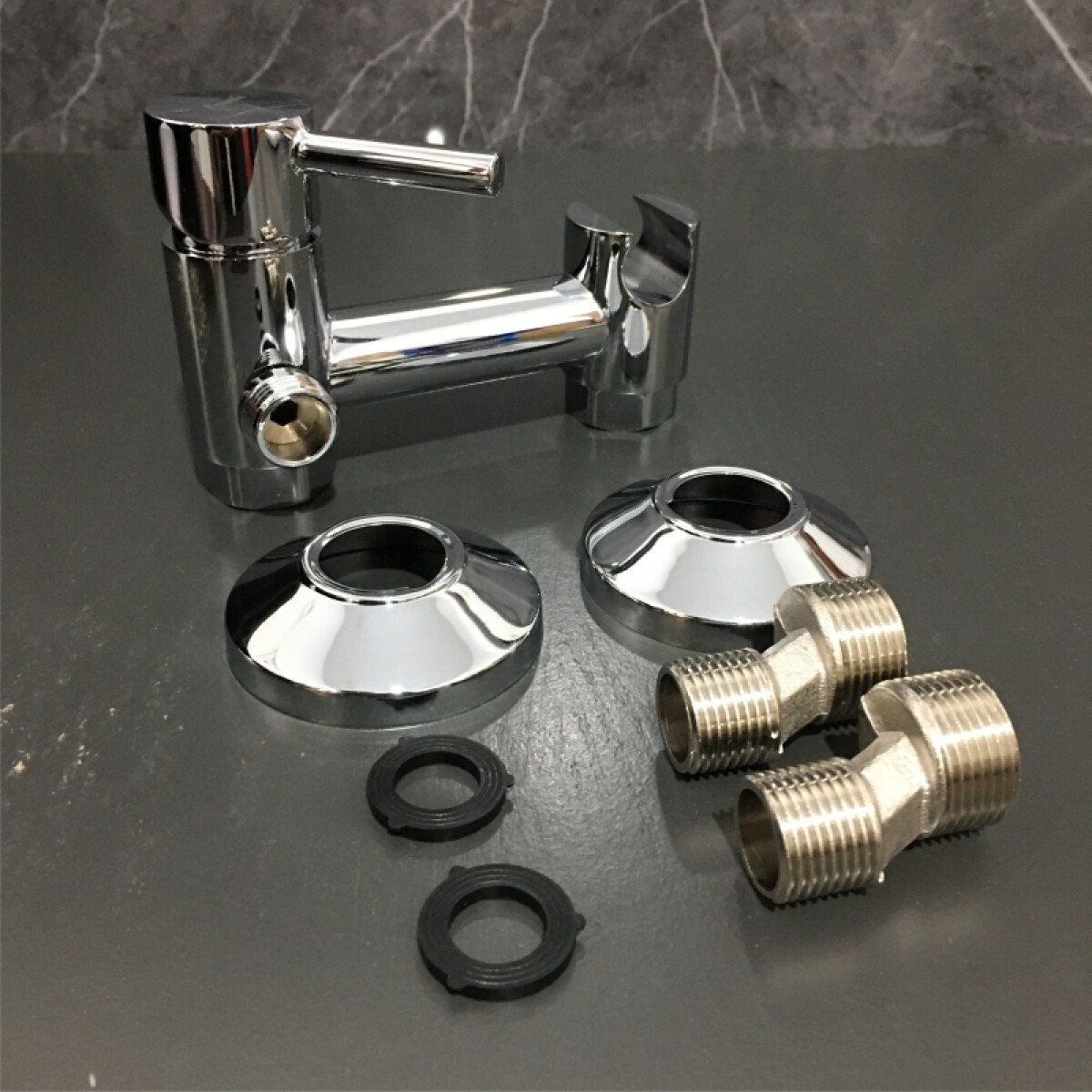 Grifo de Ducha Higiénica Bañera Monomando Cromado Aqualia concept AQ53201-CR - OUTLET 