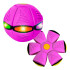 Pelota Magica Plegable Juguete Boomerang Luz Led Juego Vairante Color Rosa