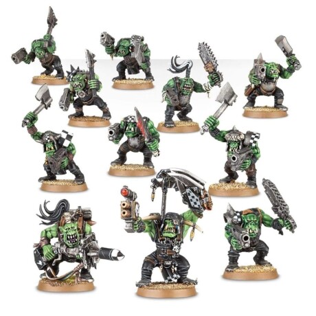 Warhammer 40K Orks Boyz Warhammer 40K Orks Boyz