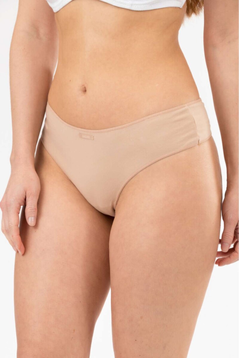 Culotteless algodon lycra - Beige 