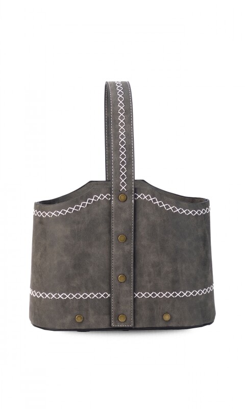 POSATERMO BUTAN C/COSTURA ARTESANAL HUMO