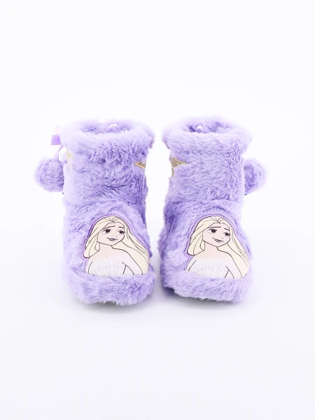 PANTUFLAS FROZEN VIOLETA