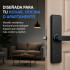 Cerradura Inteligente Digital Huella Contraseña Tarjeta Wifi Color Negro