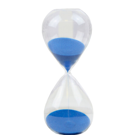 Reloj De Arena 60 Min Azul