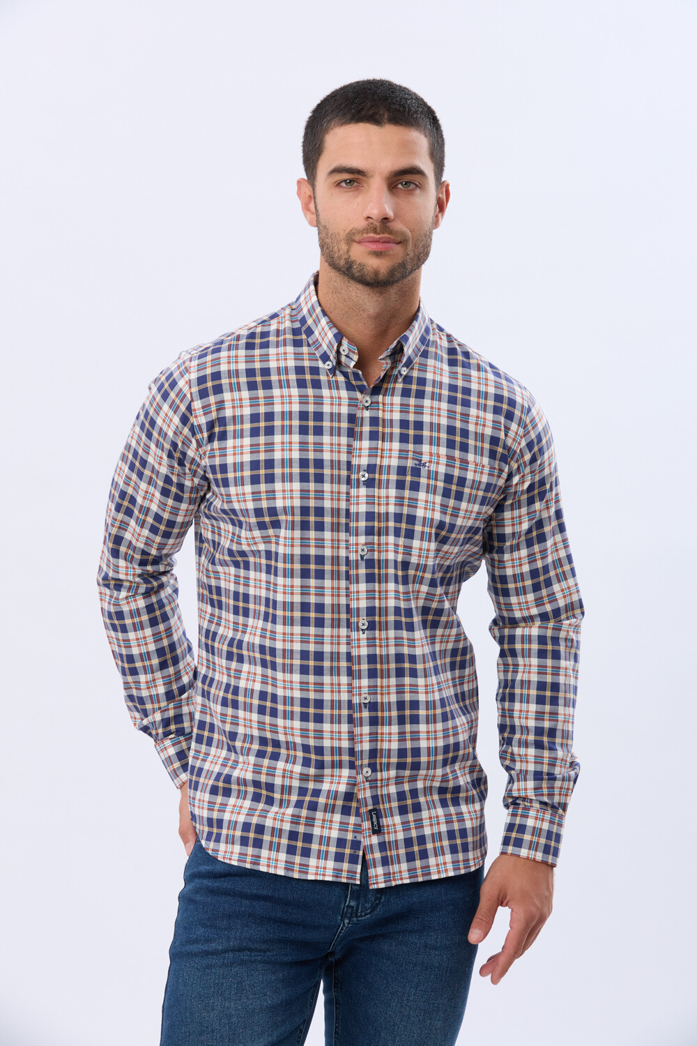 CAMISA SPORT A CUADROS Unico