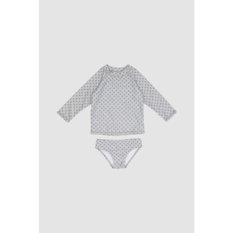 Conjunto playa 6-36m Celeste