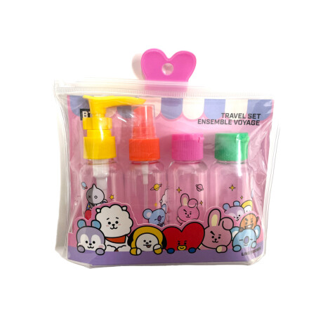 Set frascos BT21 4pcs Set frascos BT21 4pcs
