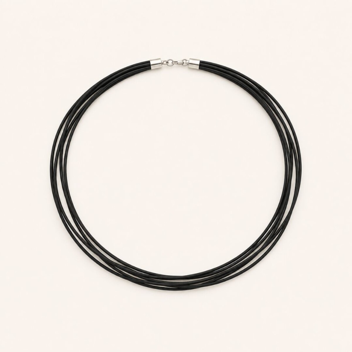 Collar Black - Cuero 