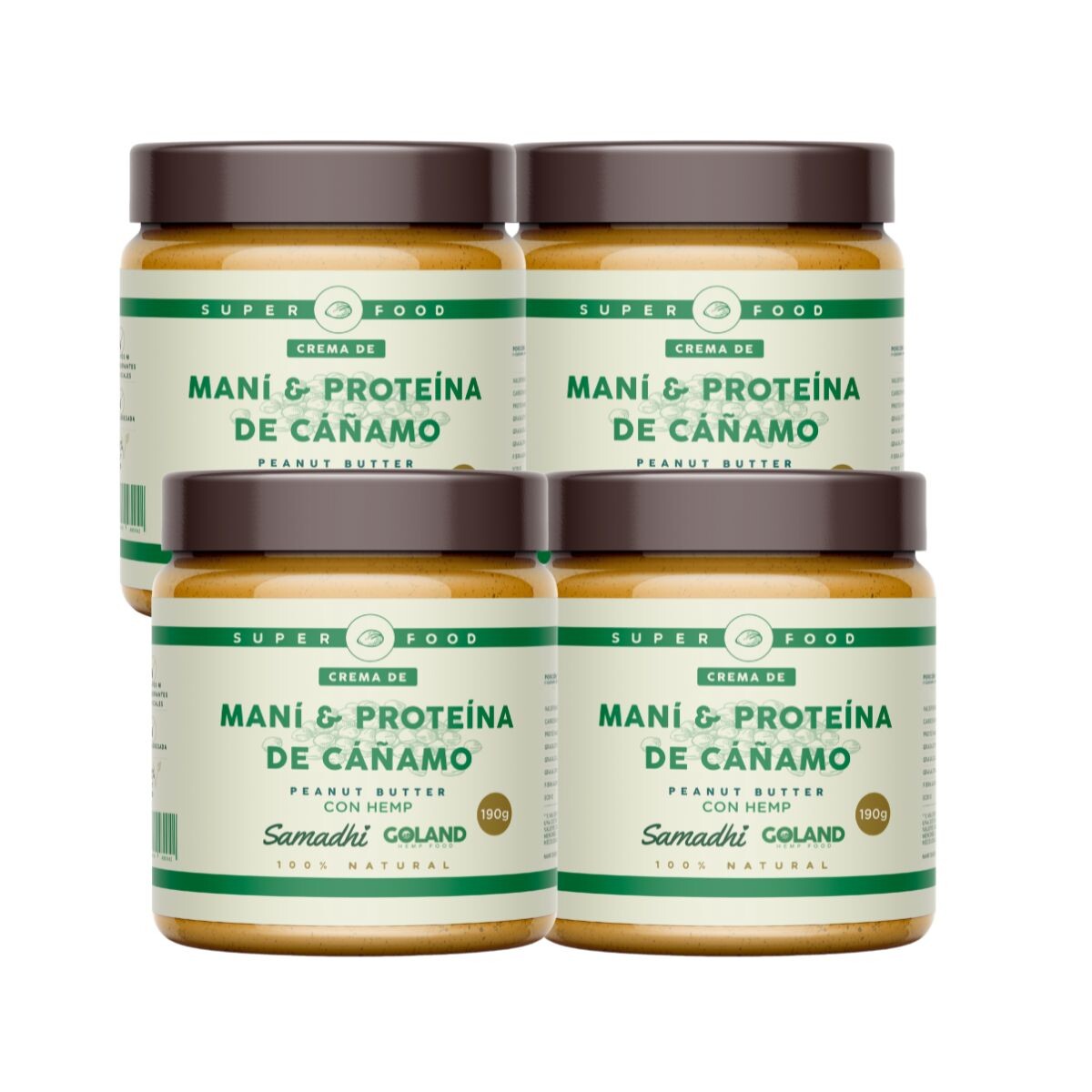 Pack 10 | 4 Crema de Maní - ENVÍO GRATIS! 