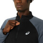 Icon 1/2 Zip Ls Top - Hombre Performance Black/carrier Grey