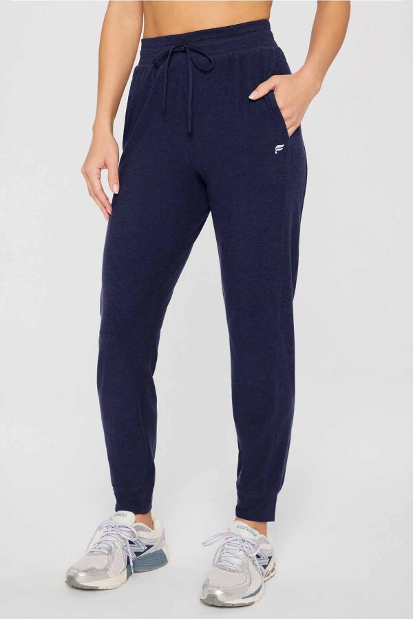 Leggings Jogger Cloud Jersey Mujer Deep Navy Heather