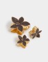 Broches Sets Con flores Set De Broches - Combinacion Bicolor