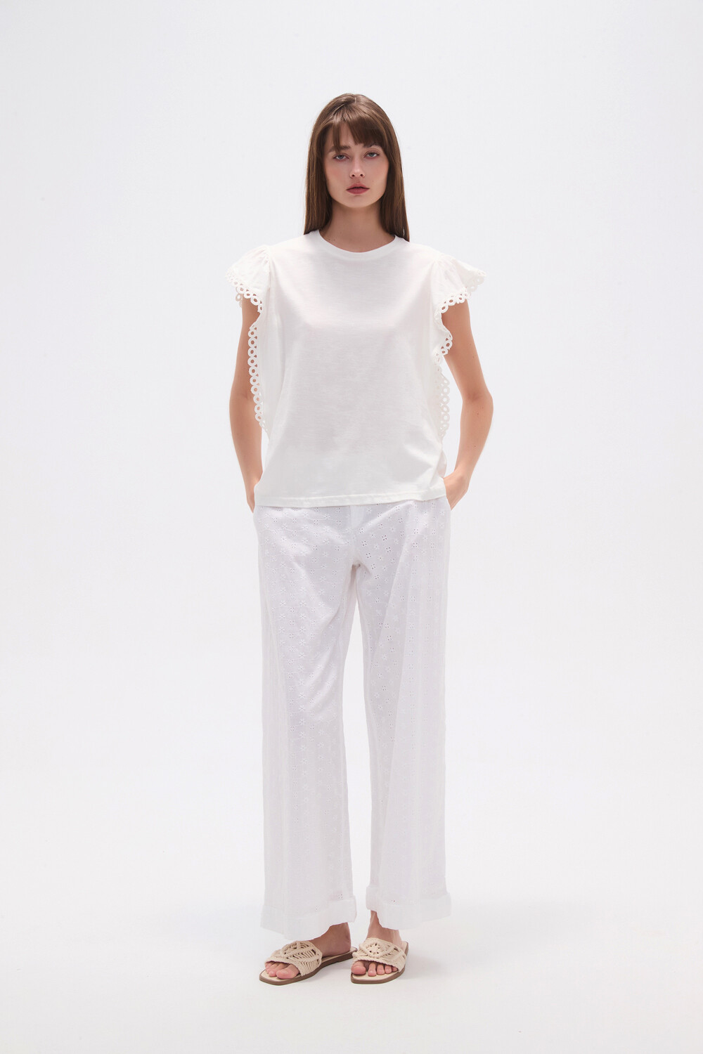 Remera Ferma Marfil / Off White