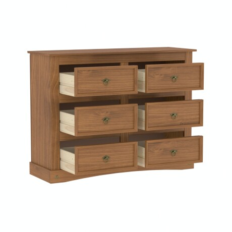 Cómoda Aparador Lumax 6 cajones madera maciza Cómoda Aparador Lumax 6 cajones madera maciza