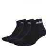ADIDAS MEDIAS T LIN ANKLE Negro-blanco