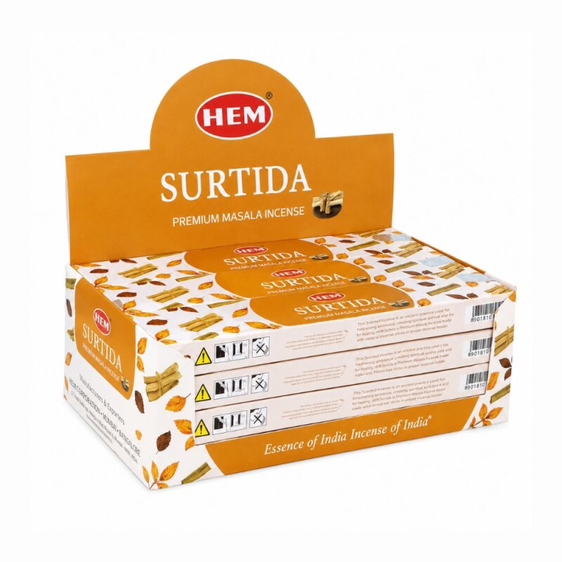 INCIENSO HEM PREMIUM 15 GR X12 Caja Surtida