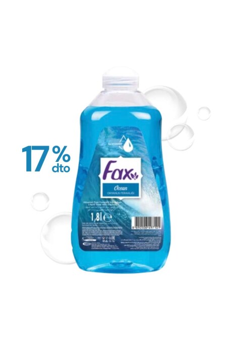 Jabón líquido para manos Fax x 1,8 litros Ocean