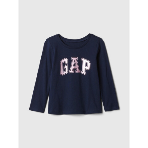 V-FRCH LS BF LOGO T TAPESTRY NAVY