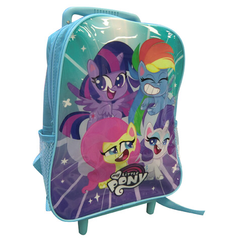 Mochila Infantil My Little Pony con Carro 30 x 24 cm VERDE