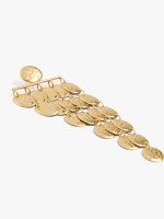 Pendientes Largos Con Degradé dorado