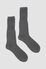 Medias abrigo work Gris melange