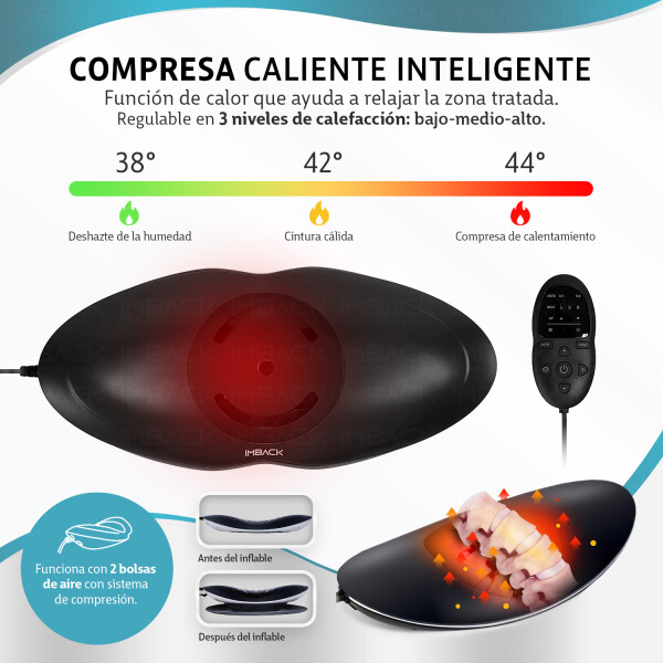Masajeador Electrico Espalda con Bateria Cervical Lumbar Cintura MSJ011 Masajeador Electrico Espalda con Bateria Cervical Lumbar Cintura MSJ011
