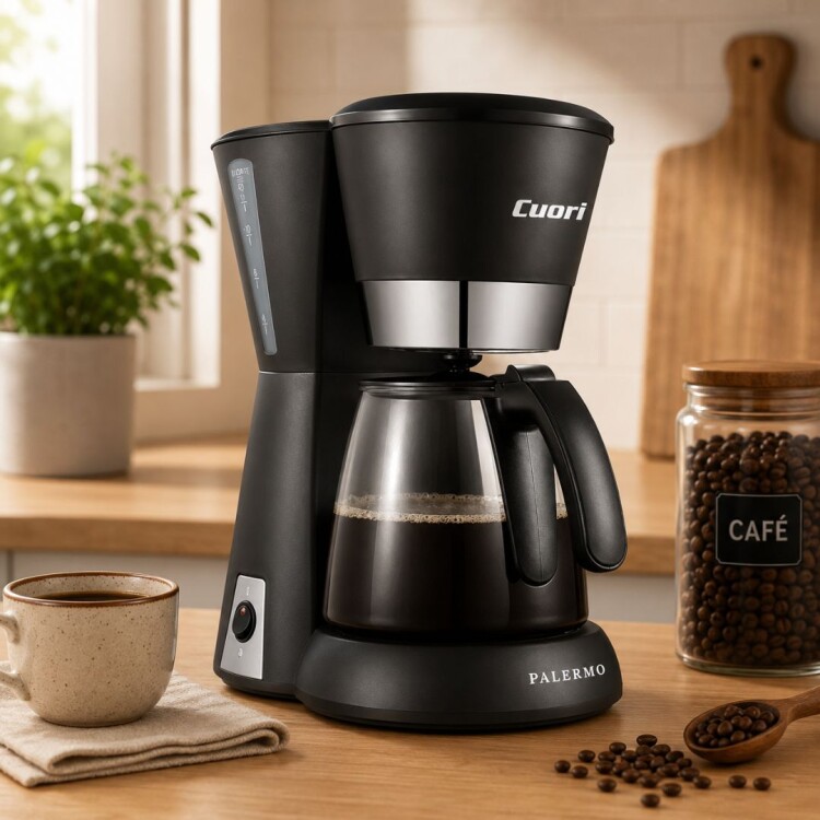 Cafetera automatica de goteo Cuori Palermo 12 tazas Cafetera automatica de goteo Cuori Palermo 12 tazas