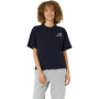 Polos Training Runner Message Graphic Relaxed Tee Mujer Midnight